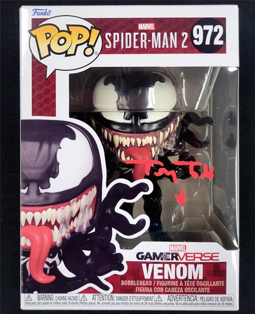 Tony Todd signed Funko Pop! autograph Venom Voice Spider-Man 2  ~ Beckett BAS