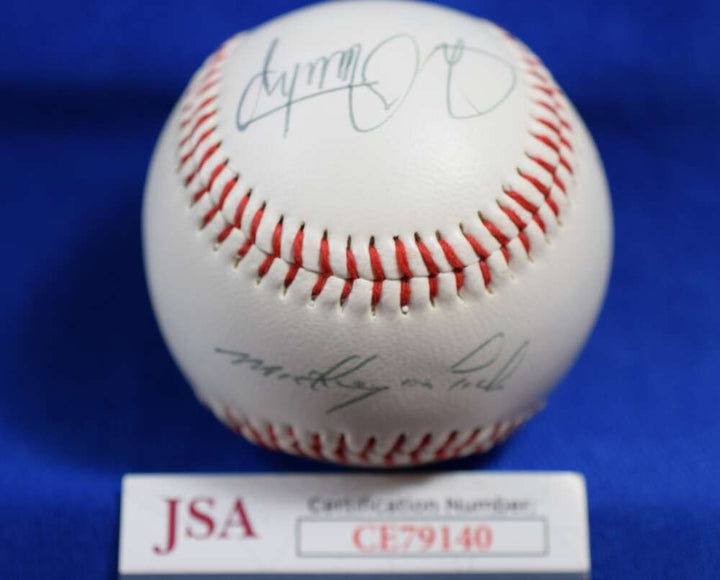 Freehan Lolich Northrup JSA COA Autograph Major League OML Signed by 3 Baseball