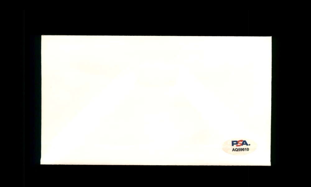Terry Bradshaw PSA DNA Signed 1989 First Day Cover Cache FDC Hall of Famer Auto