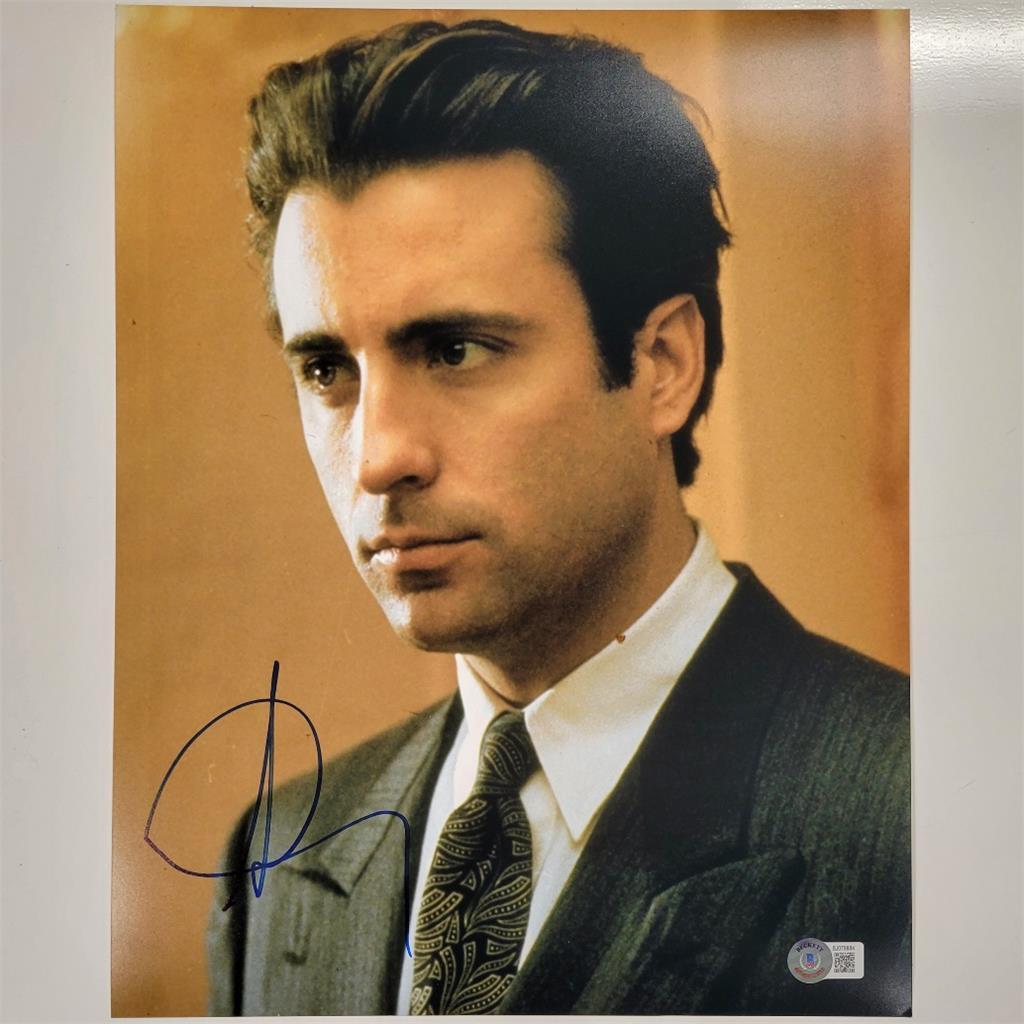 Andy Garcia signed Godfather 11x14 photo autograph (B) ~ Beckett BAS Holo
