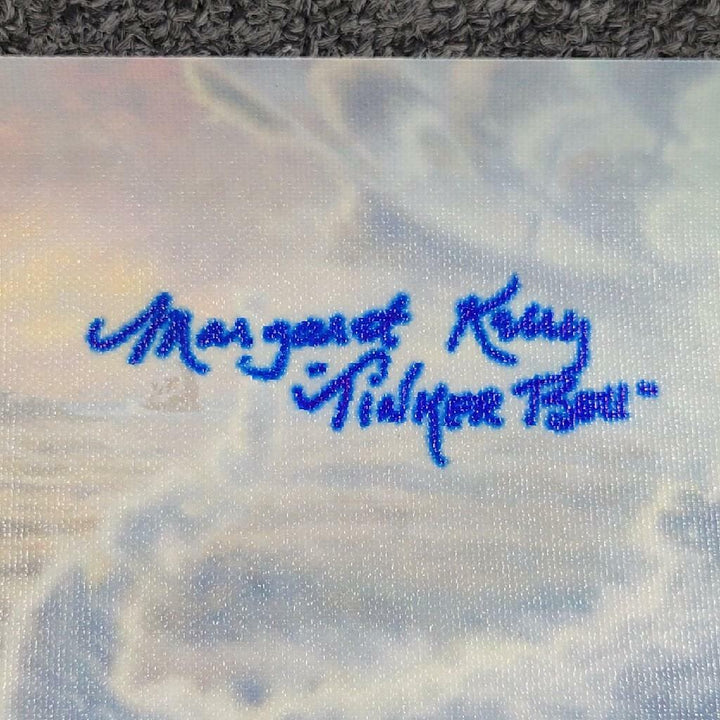Margaret Kerry "Tinker Bell" signed 12x18 Canvas Photo Peter Pan ~ OC Hologram