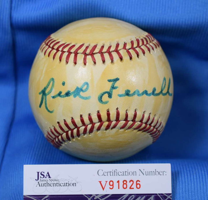 Rick Ferrell Jsa Coa Signed American League Oal Baseball Autograph Authentic