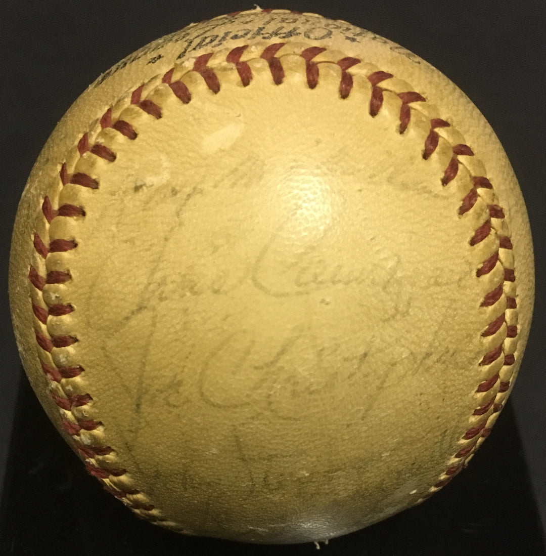 1964 NY Mets 1st team at Shea signed NL baseball 24 auto Casey Stengel CBM COA
