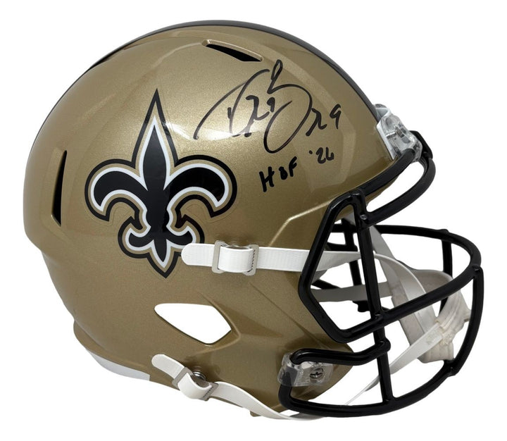 Drew Brees Signed New Orleans Saints Full Size Replica Speed Helmet HOF 26 BAS