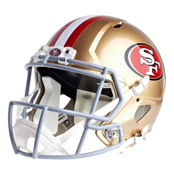 George Kittle Autographed San Francisco 49ers Full Size Speed Helmet BAS Signed