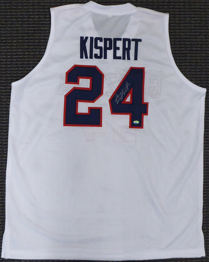Gonzaga Bulldogs Corey Kispert Autographed Signed White Jersey MCS Holo