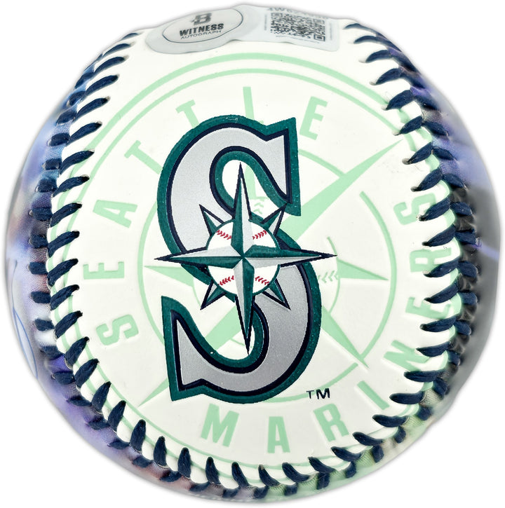 Ichiro Suzuki Auto Official Fotoball Baseball Mariners Beckett Witness #4W624956
