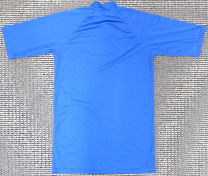 Unsigned Ichiro Suzuki Mariners Blue Short Sleeve Game Used Under Shirt IS Holo