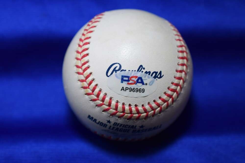 Nomar Garciaparra PSA DNA Autograph Major League OML Signed Baseball Red Sox