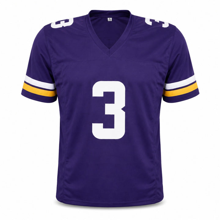 Minnesota Vikings Jordan Addison Signed Purple Jersey Beckett BAS QR