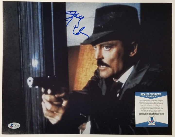Stacy Keach signed Mike Hammer 11x14 Photo #2 Autograph (A) ~ Beckett BAS COA