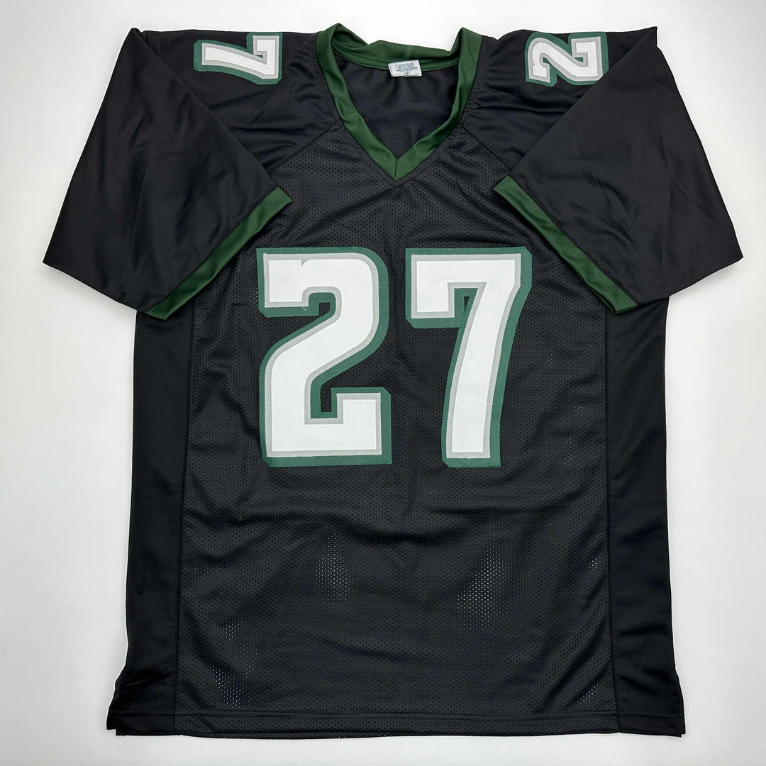 Facsimile Autographed Malcolm Jenkins Philadelphia Black Reprint Jersey Men's XL