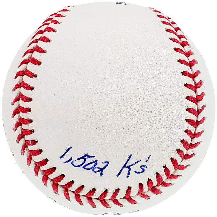 Rich "Goose" Gossage Signed MLB Baseball St. Louis Cardinals 6 Stats Beckett