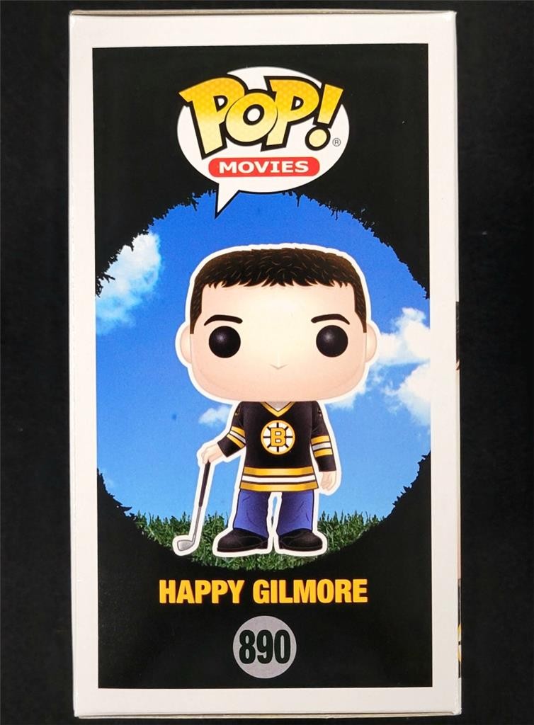 Adam Sandler signed Happy Gilmore Funko Pop! 890 autograph (B) ~ Beckett BAS