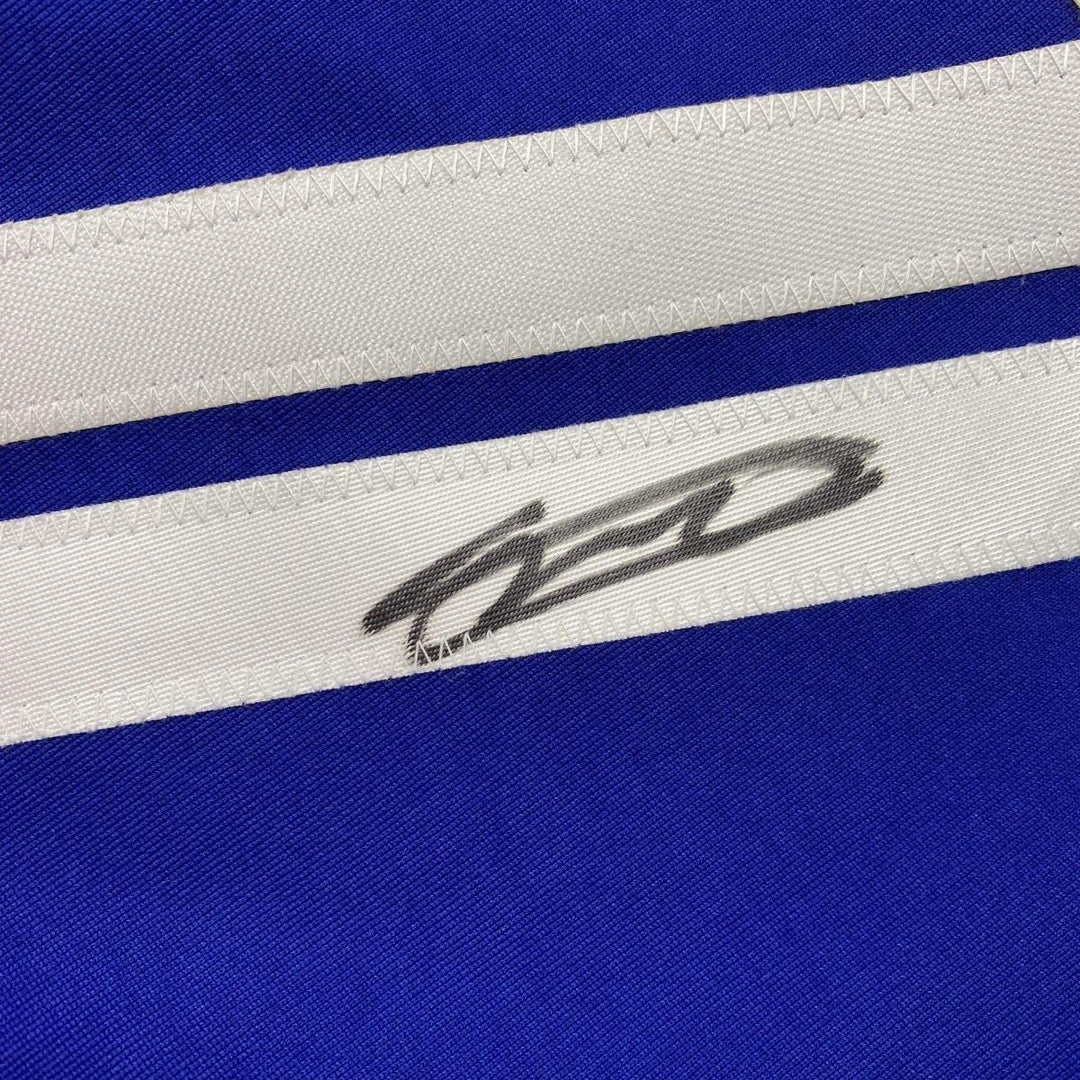 Autographed/Signed VLADIMIR VLAD GUERRERO JR Toronto Blue Jersey PSA COA
