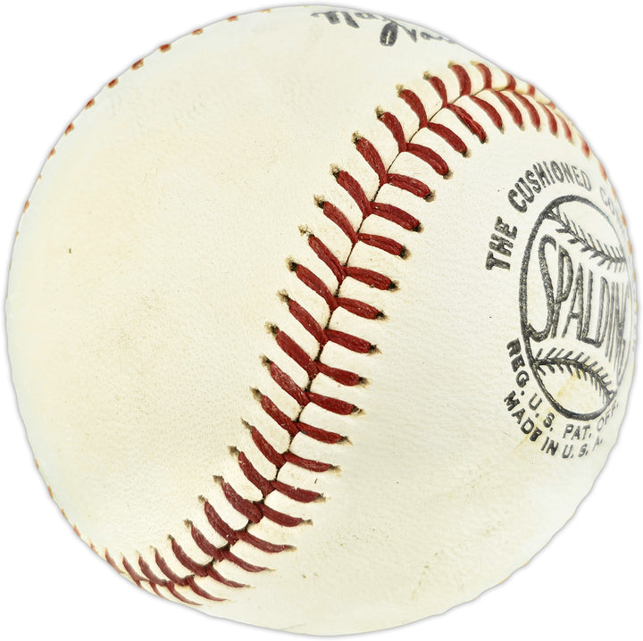 Joe Schultz Auto Offic Feeney NL Baseball St. Louis Cardinals Seattle Pilots JSA