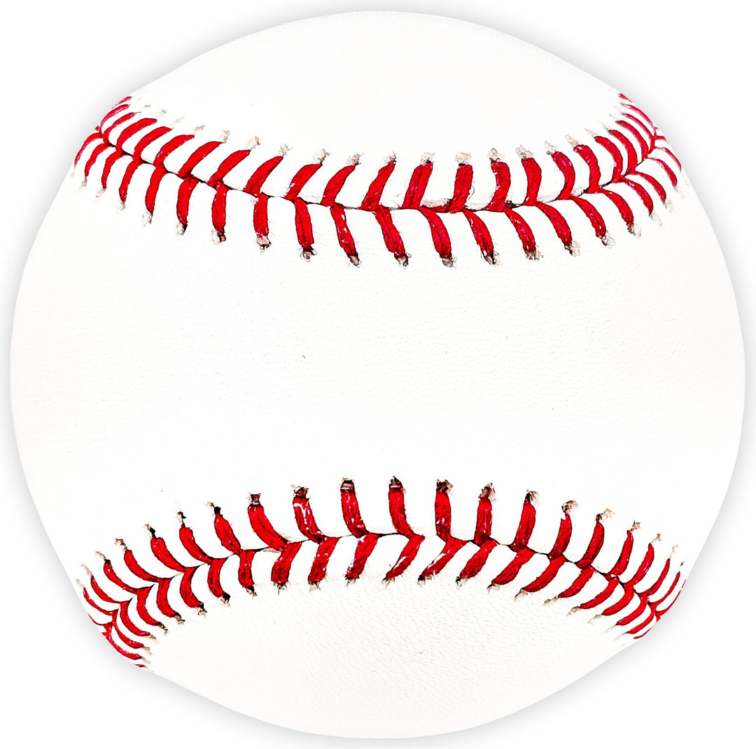 Michael Brantley Signed Official 2022 WS Logo MLB Baseball Astros Beckett BAS