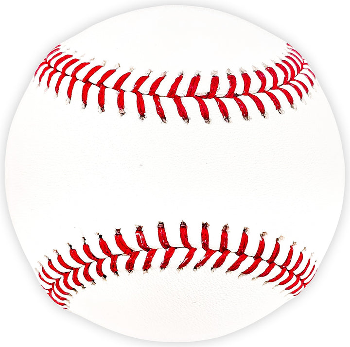 Michael Brantley Signed Official 2022 WS Logo MLB Baseball Astros Beckett BAS