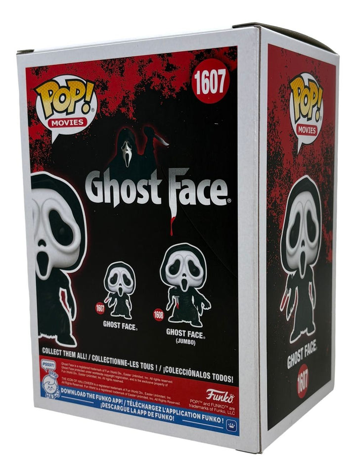 Matthew Lillard Skeet Ulrich Signed Scream Ghostface Funko Pop #1607 JSA QR