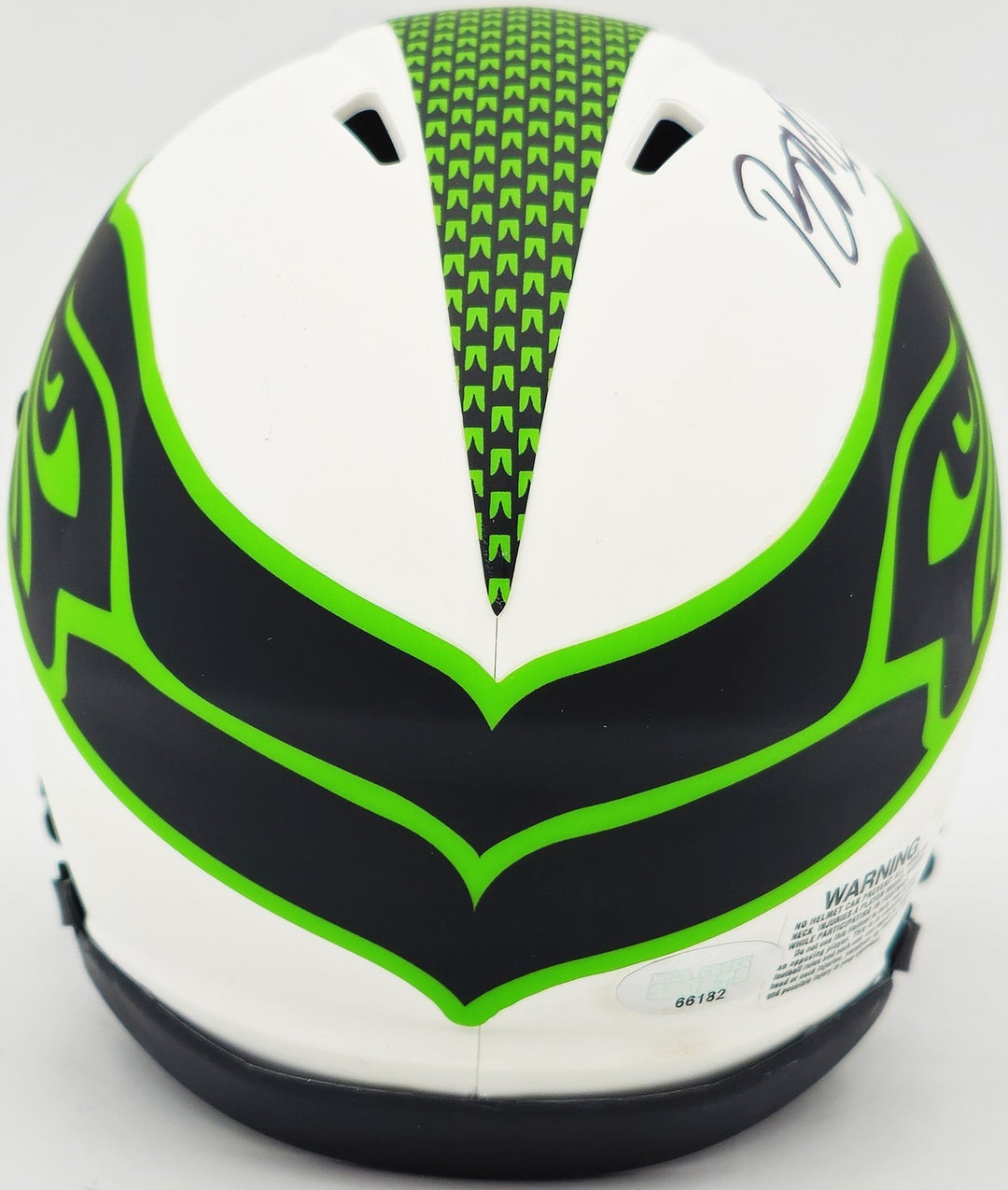 Byron Murphy II Signed Seahawks Lunar Eclipse White Speed Mini Helmet MCS Holo