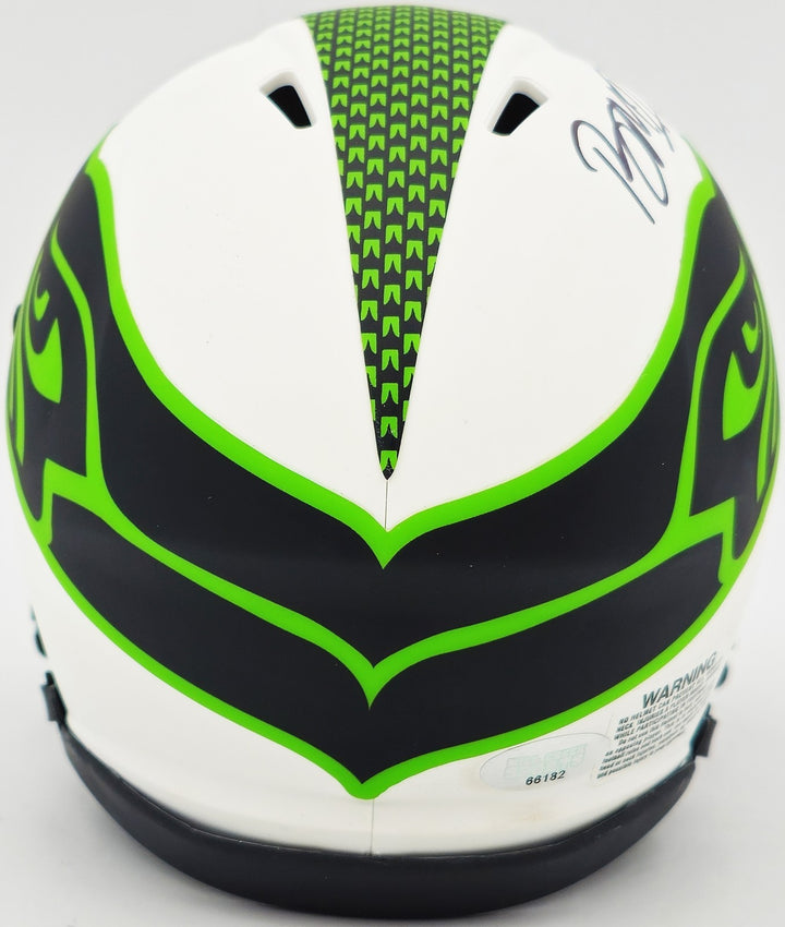 Byron Murphy II Signed Seahawks Lunar Eclipse White Speed Mini Helmet MCS Holo