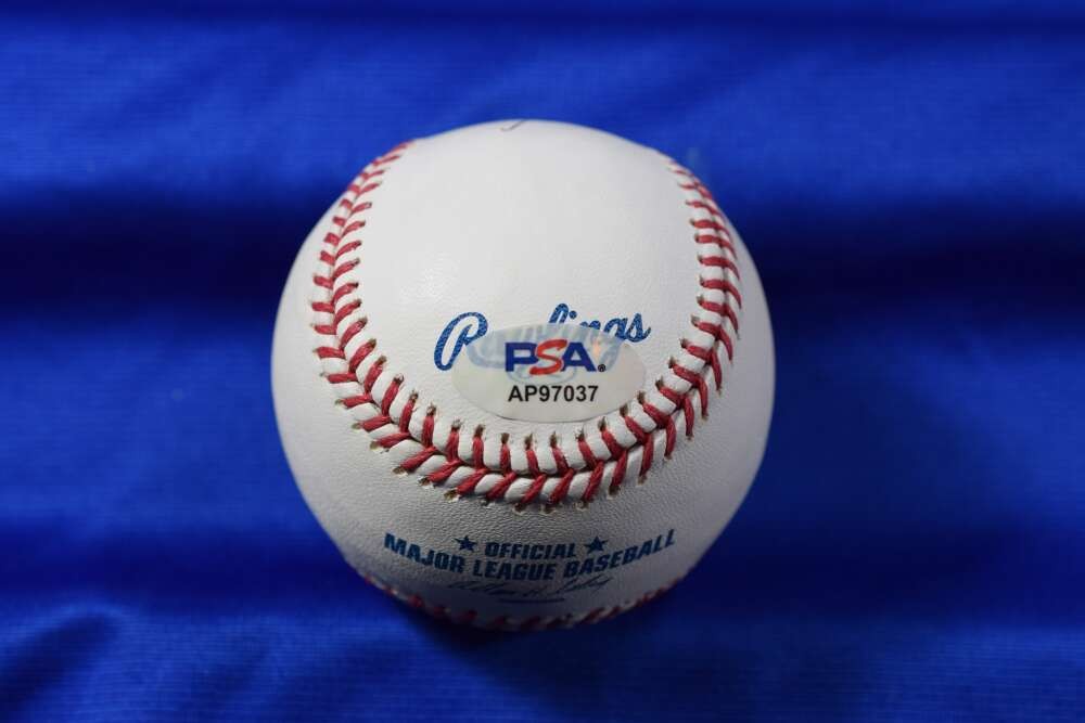 Reggie Jackson PSA DNA Autographed Major League OML Signed Baseball Yankees