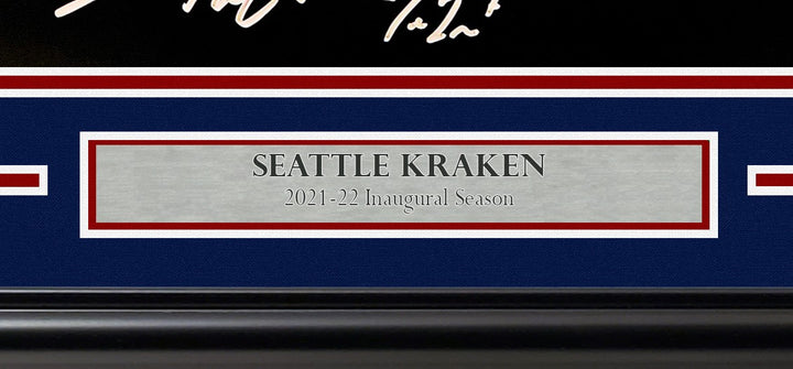Kraken 2021-22 Inaugural Team Signed 16x20 Photo With 24 Sigs #/99 Fanatics Holo