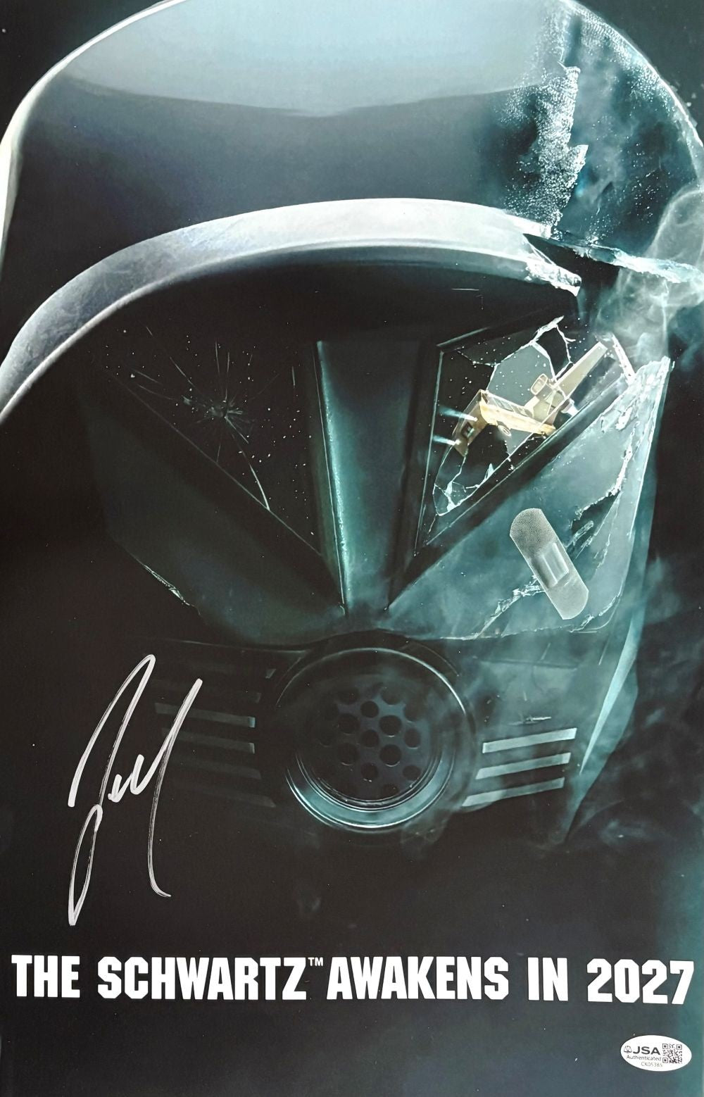Josh Gad Signed 11x17 Spaceballs 2 Photo JSA