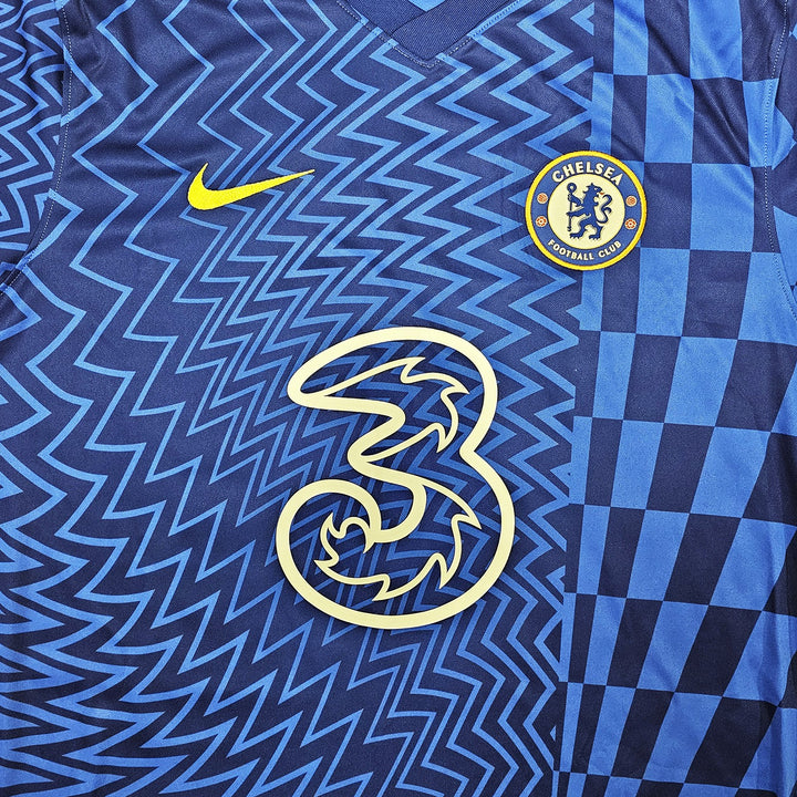 Chelsea F.C. Mason Mount Signed Blue Nike Jersey Size XL in Silver Beckett