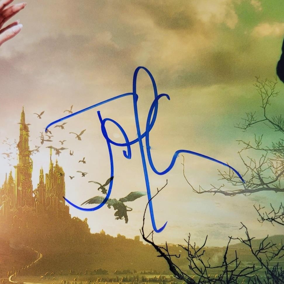 John M. Chu & Cynthia Erivo signed Wicked 11x17 photo poster auto B~ Beckett BAS