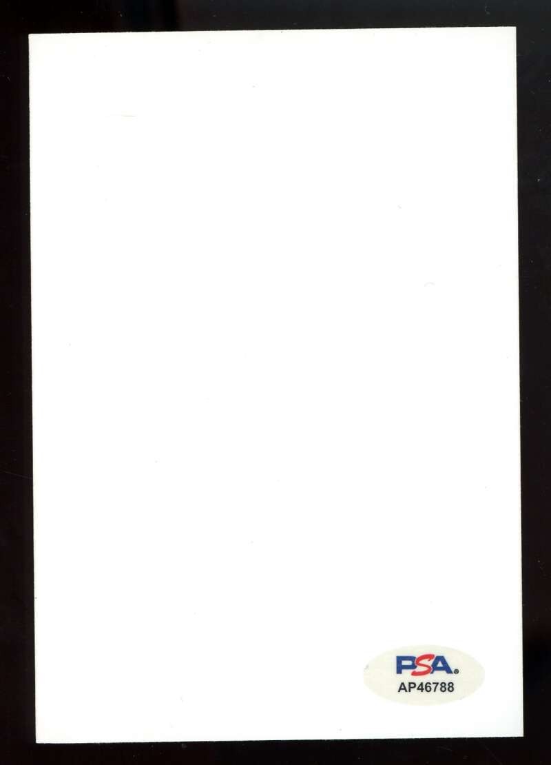 Hideo Nomo PSA DNA Signed 4x6 Original Photo Autograph