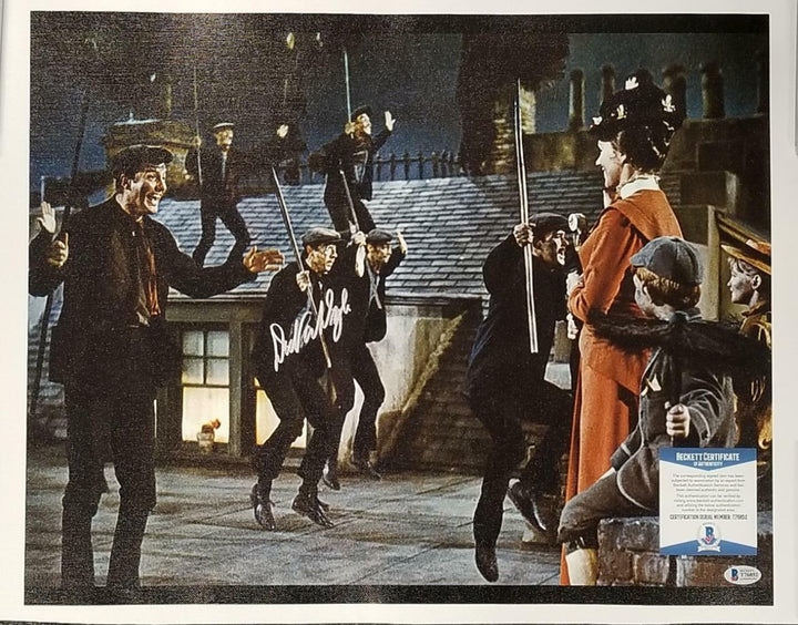 Dick Van Dyke autograph signed Mary Poppins 16x20 Canvas Photo 2 ~ BAS COA