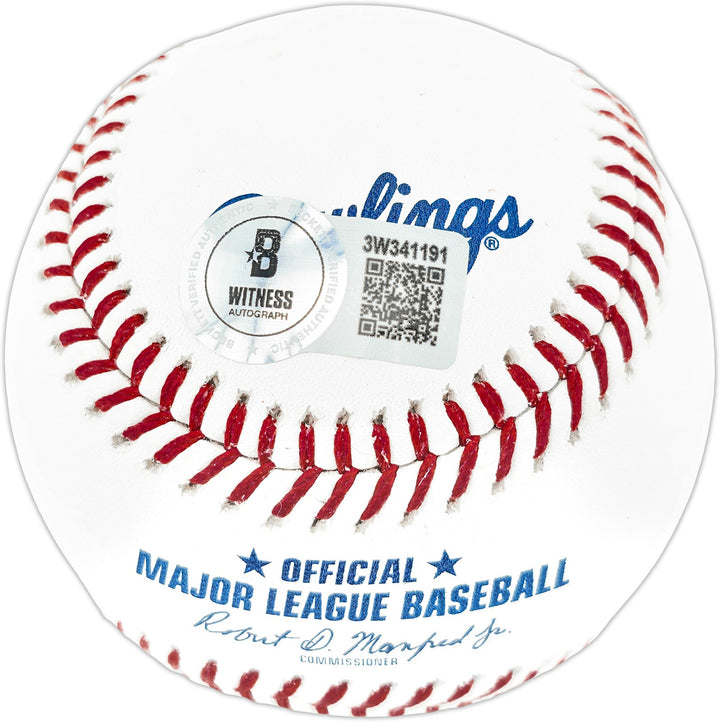 Randy Johnson Signed MLB Baseball Arizona Diamondbacks "PG 5.18.04" Beckett Wit
