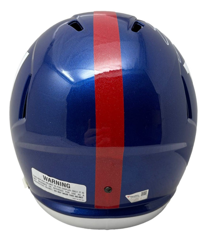 Eli Manning Signed New York Giants Full Size Speed Replica Helmet Fanatics