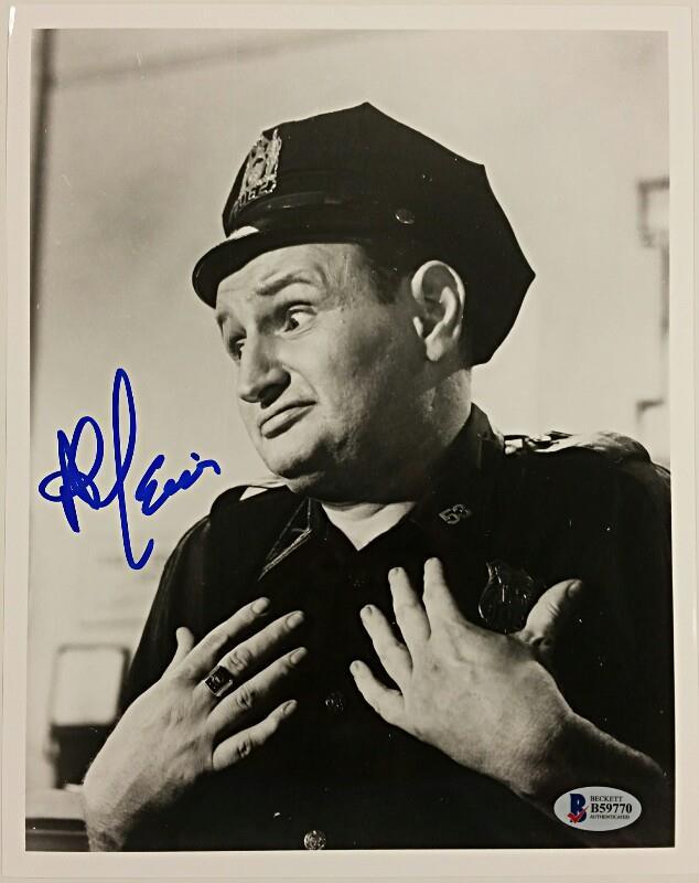 AL LEWIS Signed 8x10 Photo Car 54, Where are you? Actor Auto Beckett BAS COA