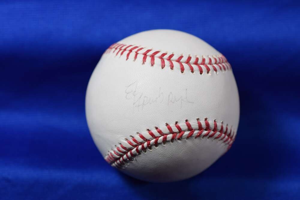 Ed Armbrister PSA DNA Autograph Major League OML Signed Baseball Rare Reds