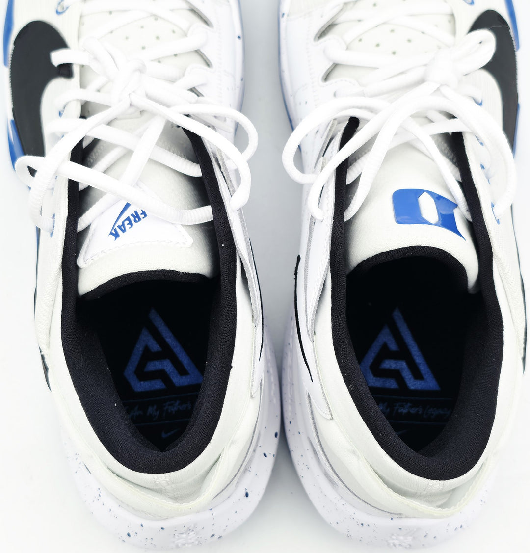 Giannis Auto 2021 (PE) Promo Duke Nike Zoom Freak 2 Game Shoes Size 16 Beckett