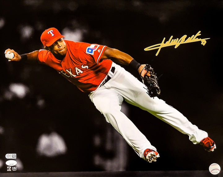 Adrian Beltre Autographed Signed 16x20 Photo Texas Rangers JSA