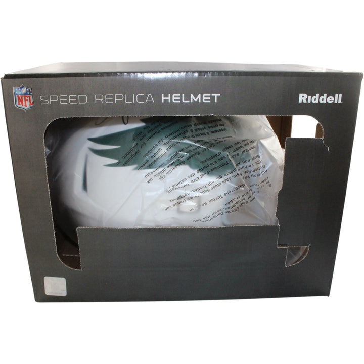Brian Dawkins Autographed Philadelphia Eagles F/S TB Helmet Beckett WIT 55629