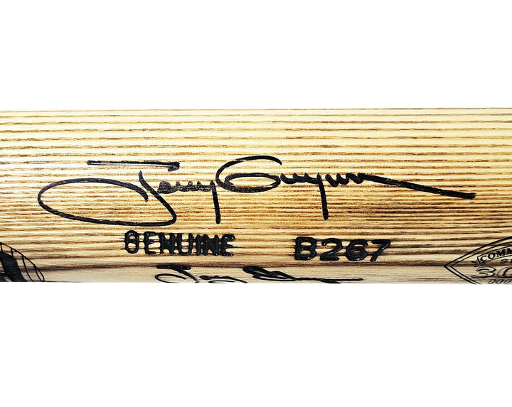 Tony Gwynn Signed Blonde L Slugger 3000th Hit Bat Padres #/3000 Beckett
