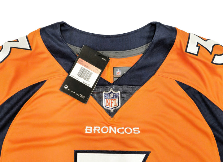 Denver Broncos Russell Wilson Signed Orange Nike Limited Jersey Size L Fanatics