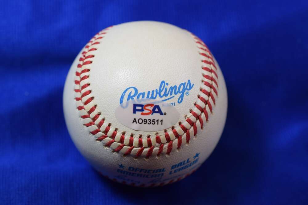 Nolan Ryan PSA DNA Autographed American League Signed Baseball