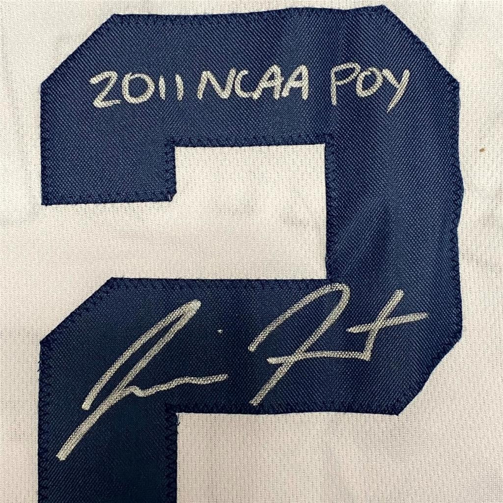 Jimmer Fredette signed inscribed "2011 NCAA POY" BYU Jersey autograph ~ JSA