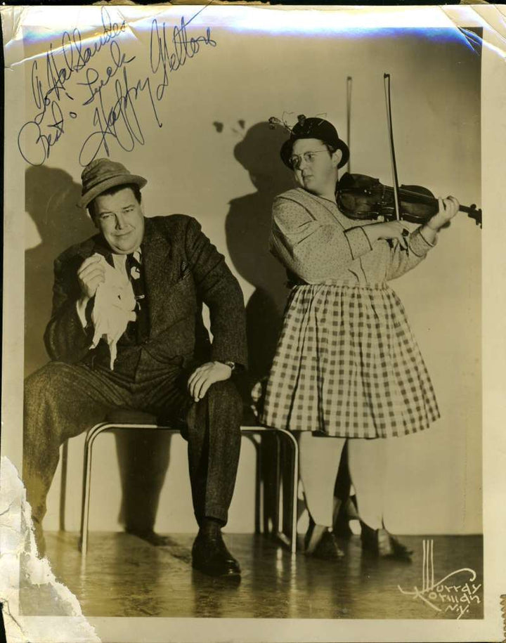 Happy Felton Rare Brooklyn 8x10 Photo Jsa Signed Authentic Autograph