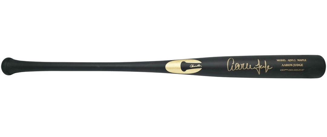 Aaron Judge Signed Black Chandler Model AJ99.2 Maple Baseball Bat Yankees