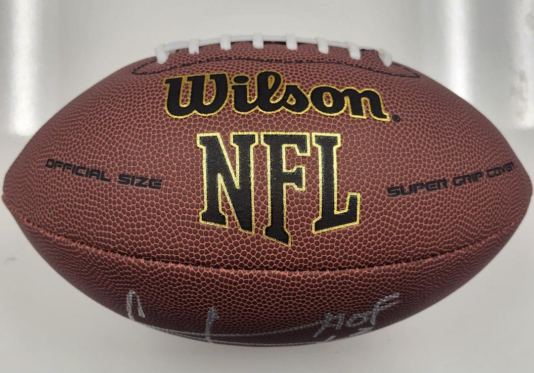 Cris Carter signed "HOF" Football Vikings autograph ~ Beckett BAS Holo