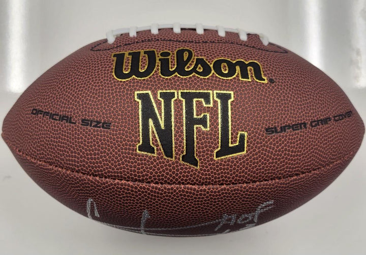 Cris Carter signed "HOF" Football Vikings autograph ~ Beckett BAS Holo