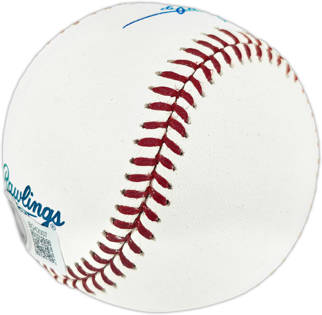 Ron Santo Signed MLB Baseball Chicago Cubs "69 Cubs" Beckett #BQ42007