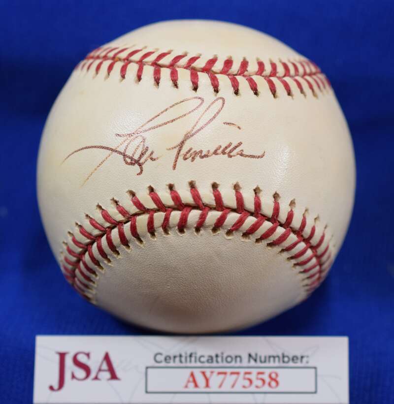 Lou Piniella JSA COA Autograph Major League Signed Baseball