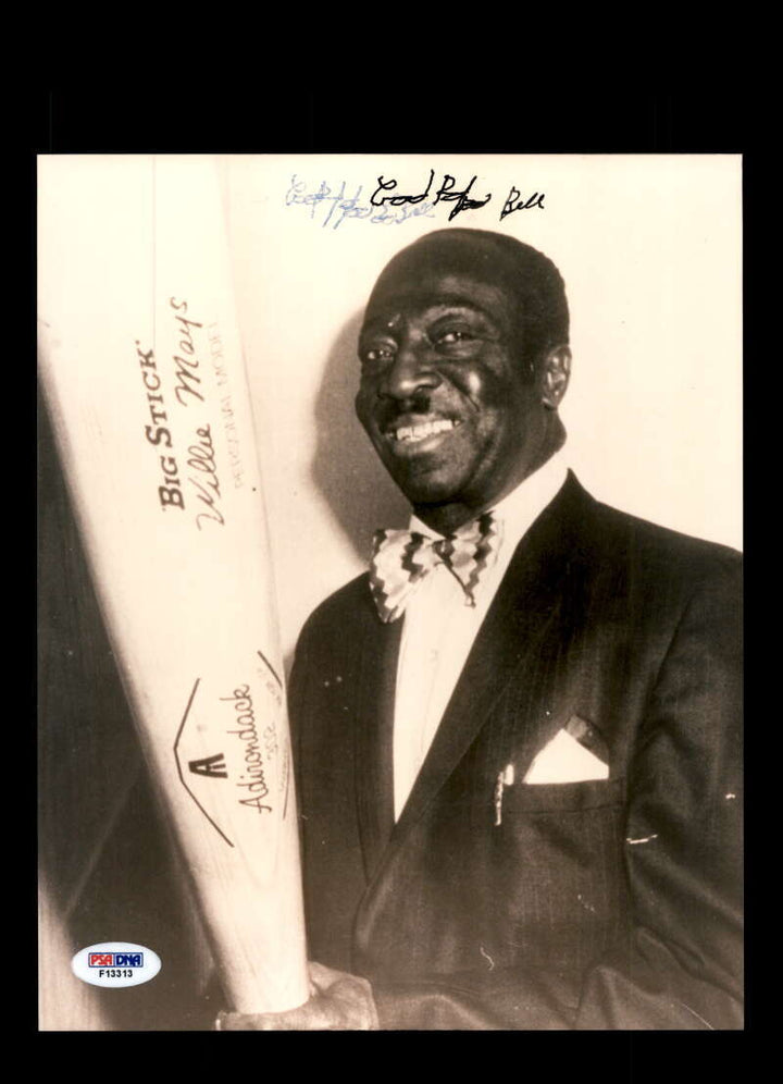 Cool Papa Bell PSA DNA Signed 8x10 Photo Autograph